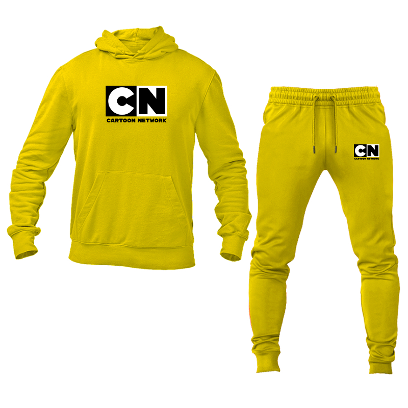 Men's Cartoon Network Hoodie and Joggers Set