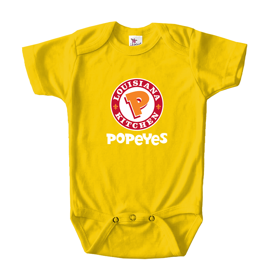 Popeyes Louisiana Kitchen Baby Romper Onesie