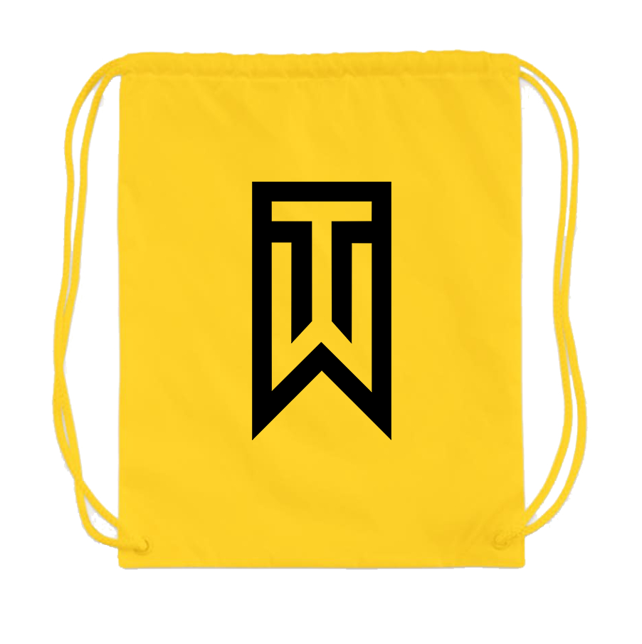 Tiger Woods Drawstring Bag