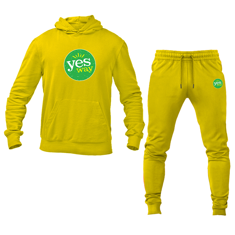 Men's Yes Way Hoodie and Joggers Set