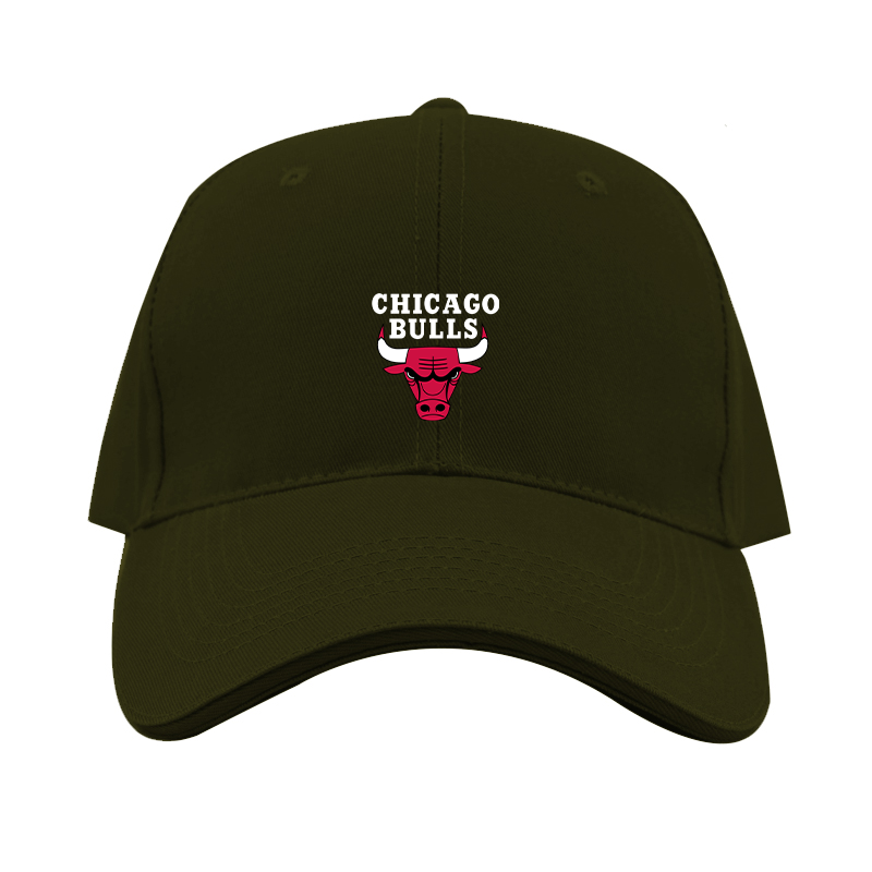 Chicago Bulls Dad Baseball Cap Hat