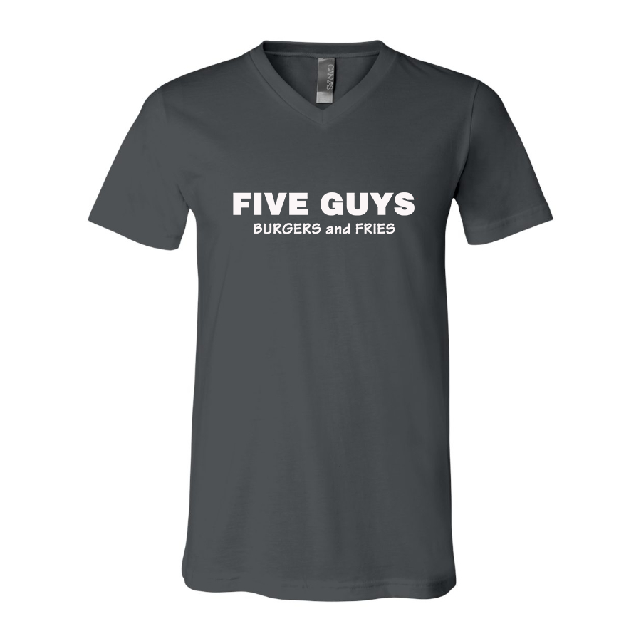 Men's Five Guys BELLA CANVAS Jersey V-Neck Tee