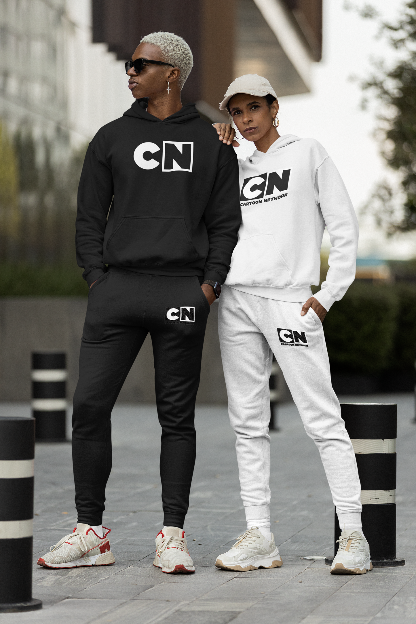Men's Cartoon Network Crewneck Sweatshirt Joggers Set