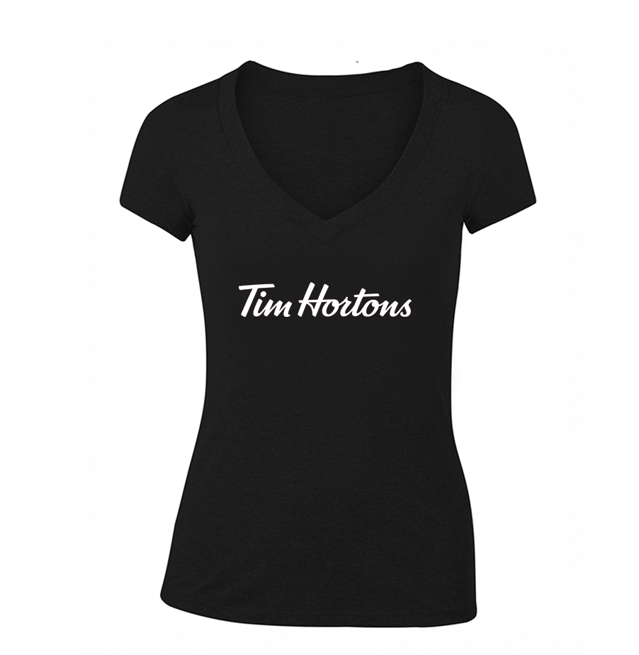 Women's Tim Hortons V Neck T-Shirt