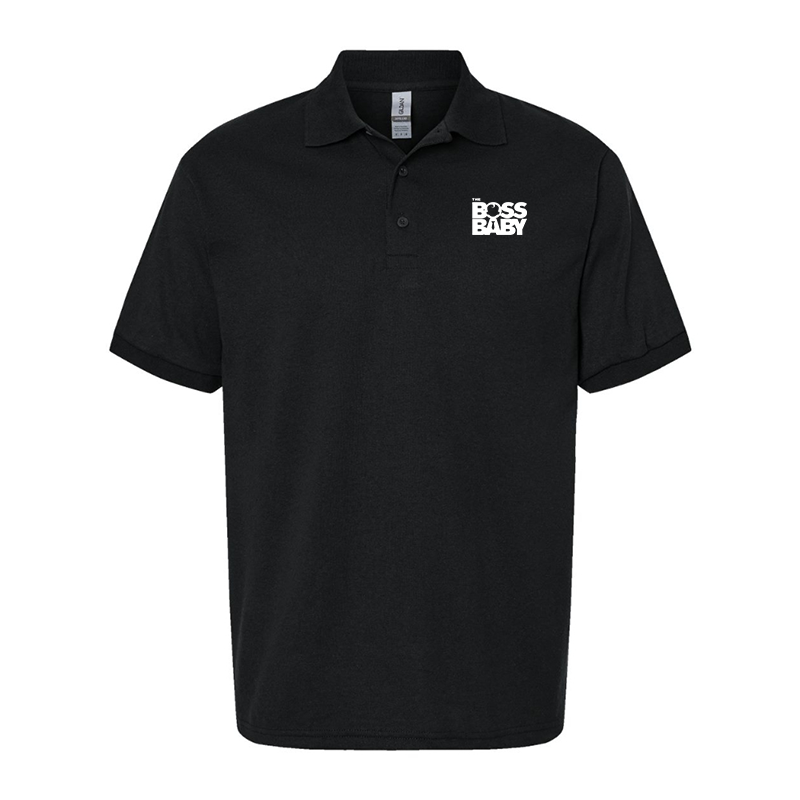 Men's Boss Baby Gildan Dry Blend Jersey Polo