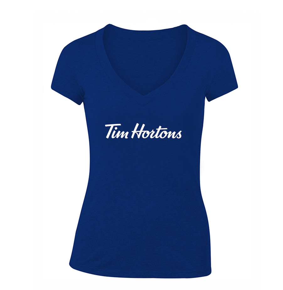 Women's Tim Hortons V Neck T-Shirt