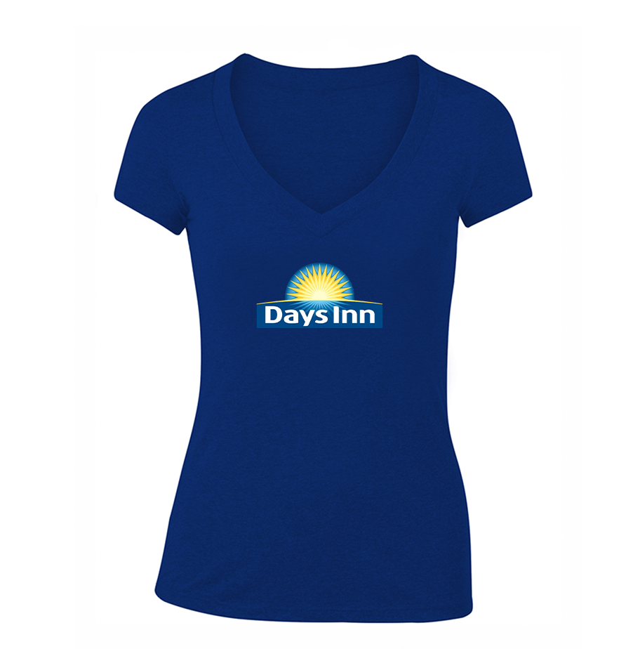 Women's Days Inn V Neck T-Shirt