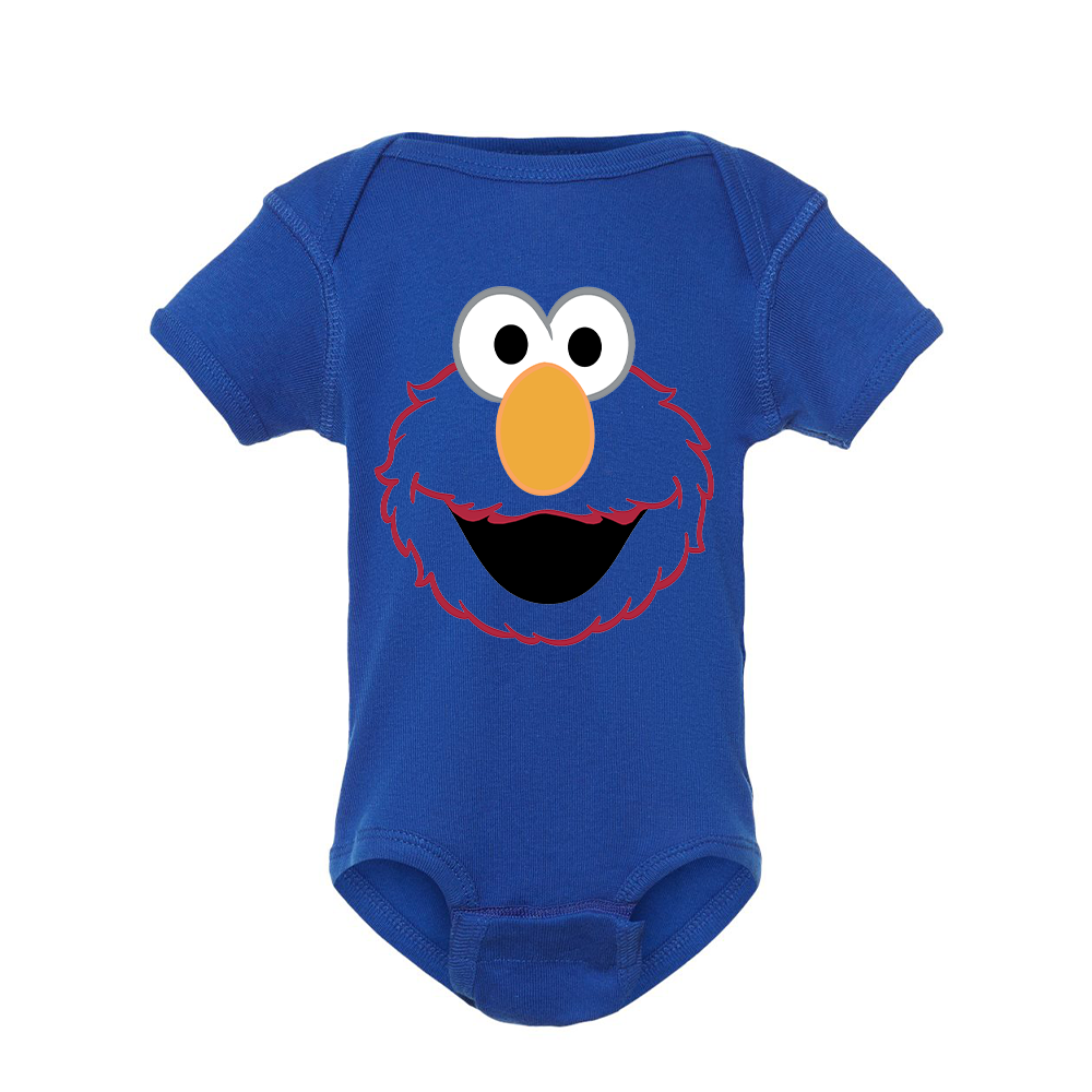 Sesame Street Elmo Face Baby Romper Onesie