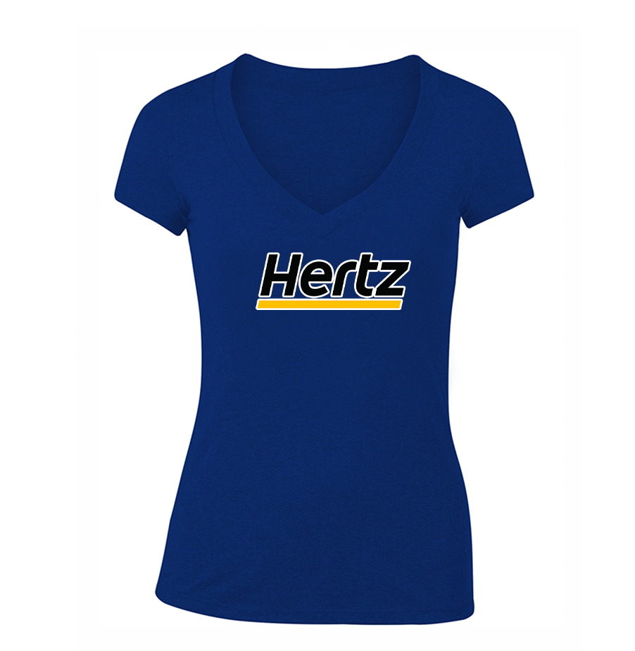 Women's Hertz V-Neck T-Shirt