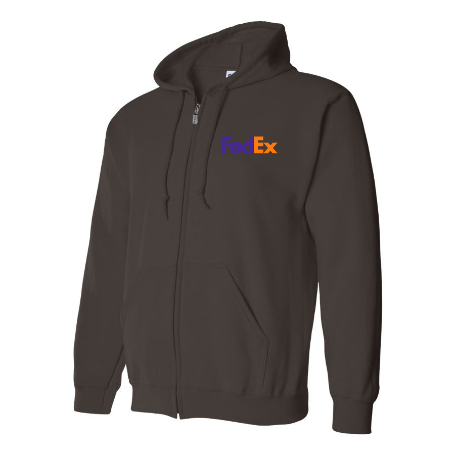 Men's FedEx Zipper  Hoodie