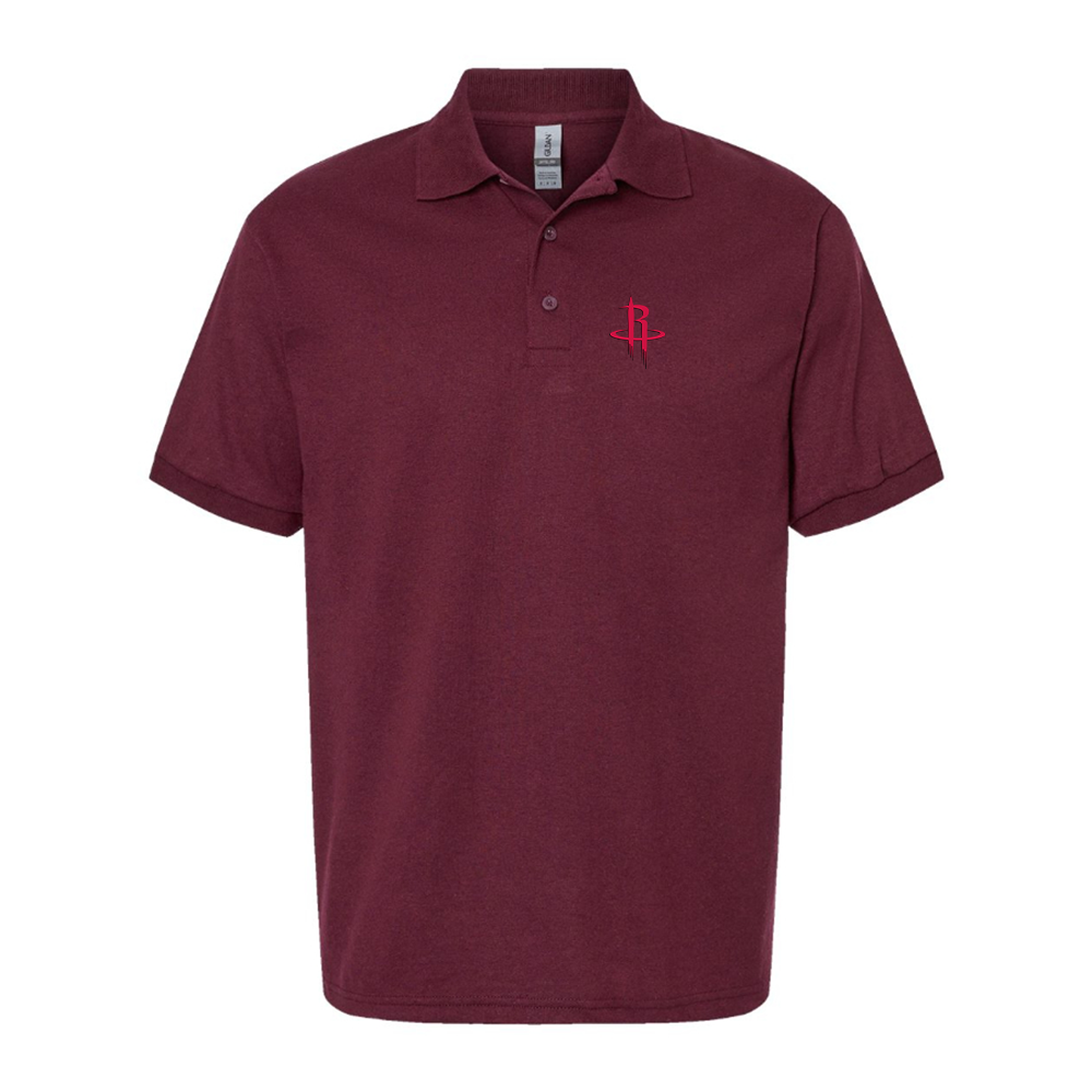 Men's Houston Rockets Dry Blend Polo