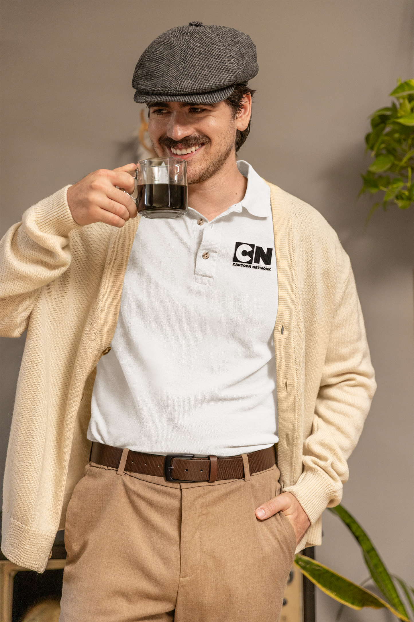 Youth's Cartoon Network Gildan Dry Blend Jersey Polo