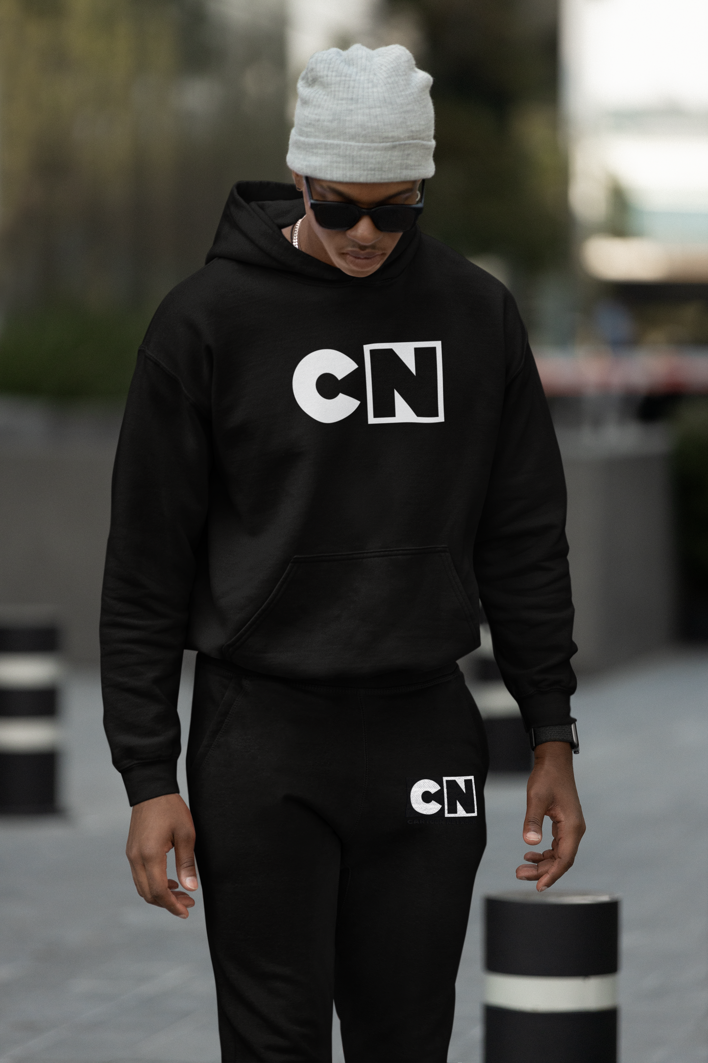 Men's Cartoon Network Hoodie and Joggers Set