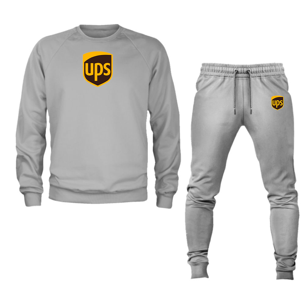 Unisex UPS Crewneck Sweatshirt Joggers Suit