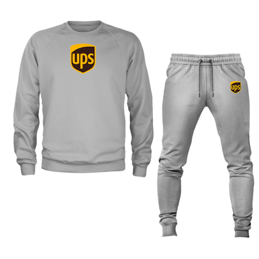 Unisex UPS Crewneck Sweatshirt Joggers Suit