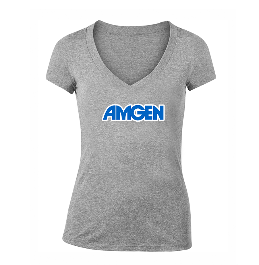 Women's Amgen V-Neck T-Shirt