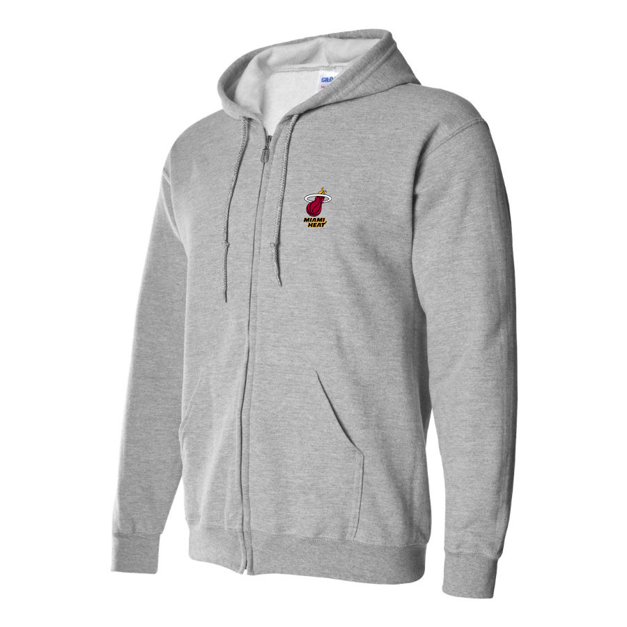 Men's Miami Heat Zipper Hoodie
