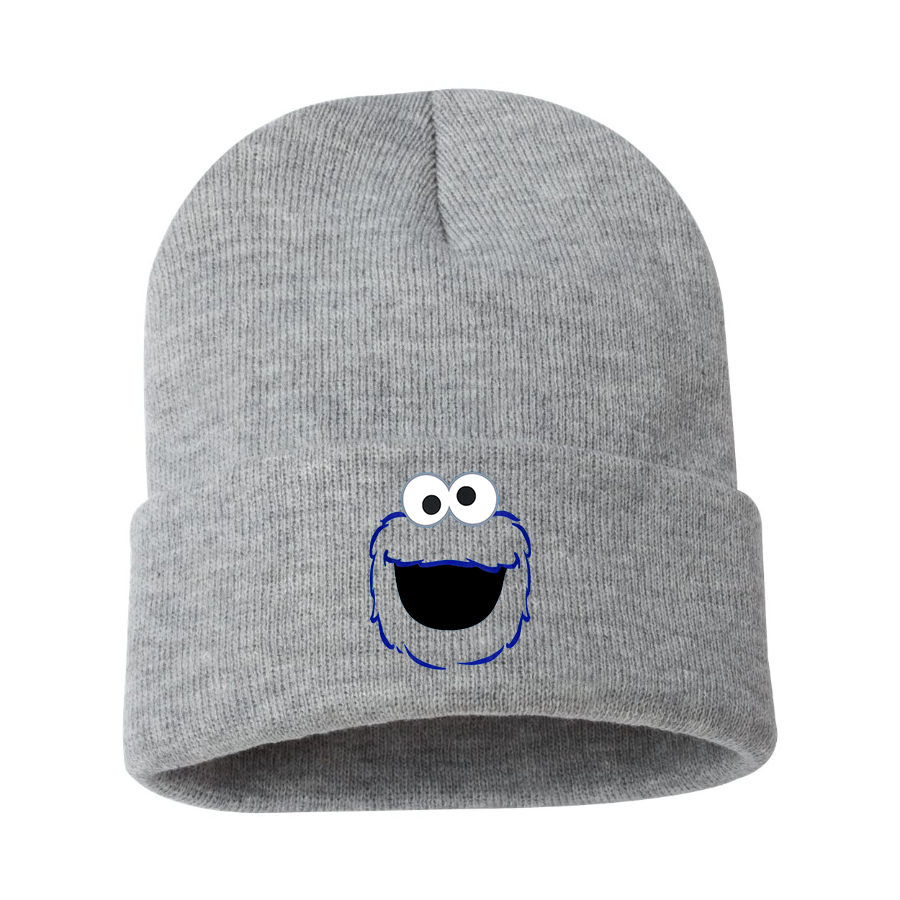 Sesame Street Cookie Monster face Beanie Hat