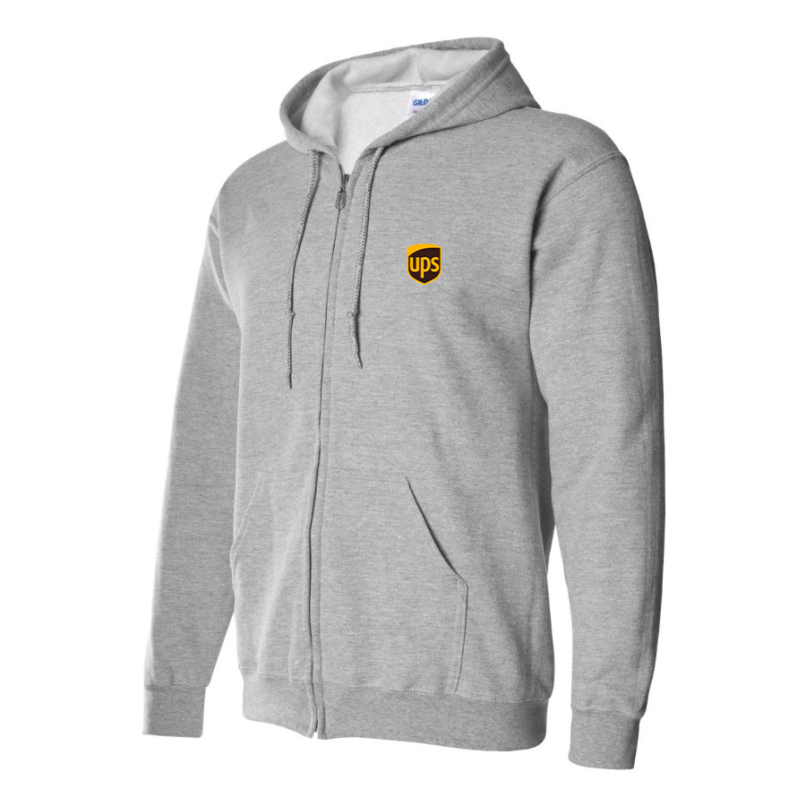 Men's UPS Zipper  Hoodie