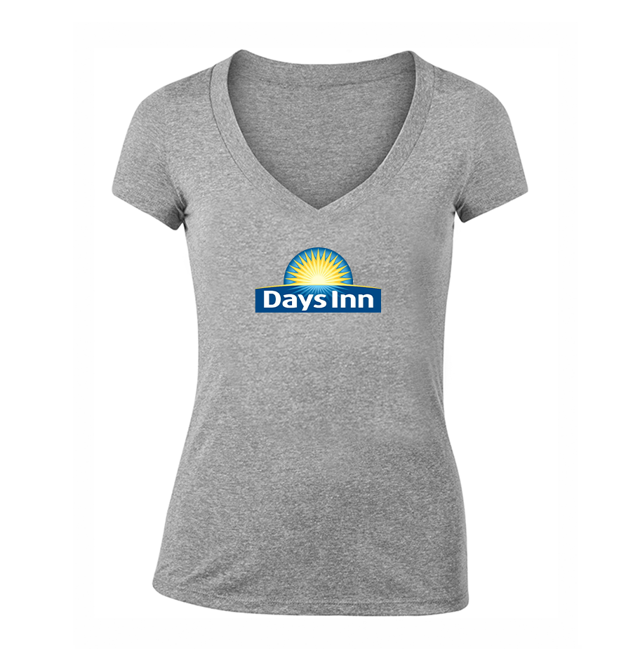 Women's Days Inn V Neck T-Shirt