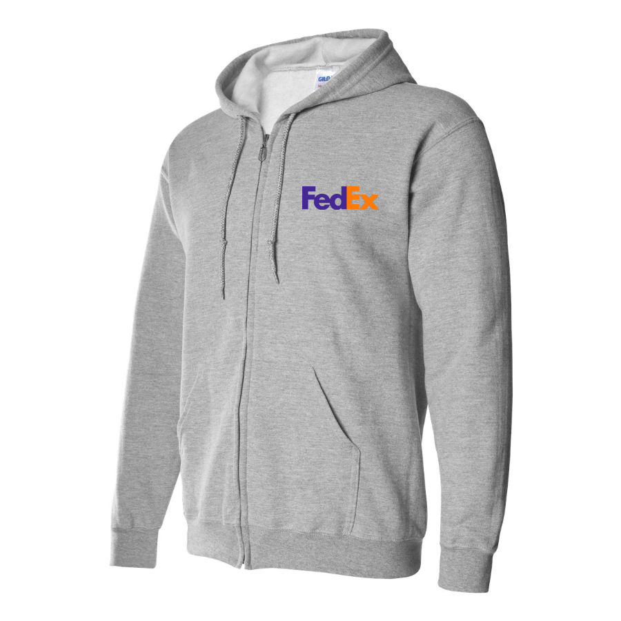 Men's FedEx Zipper  Hoodie