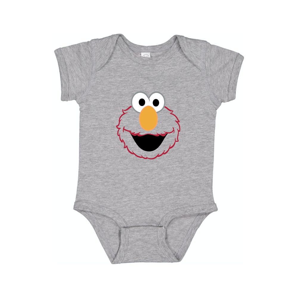 Sesame Street Elmo Face Baby Romper Onesie
