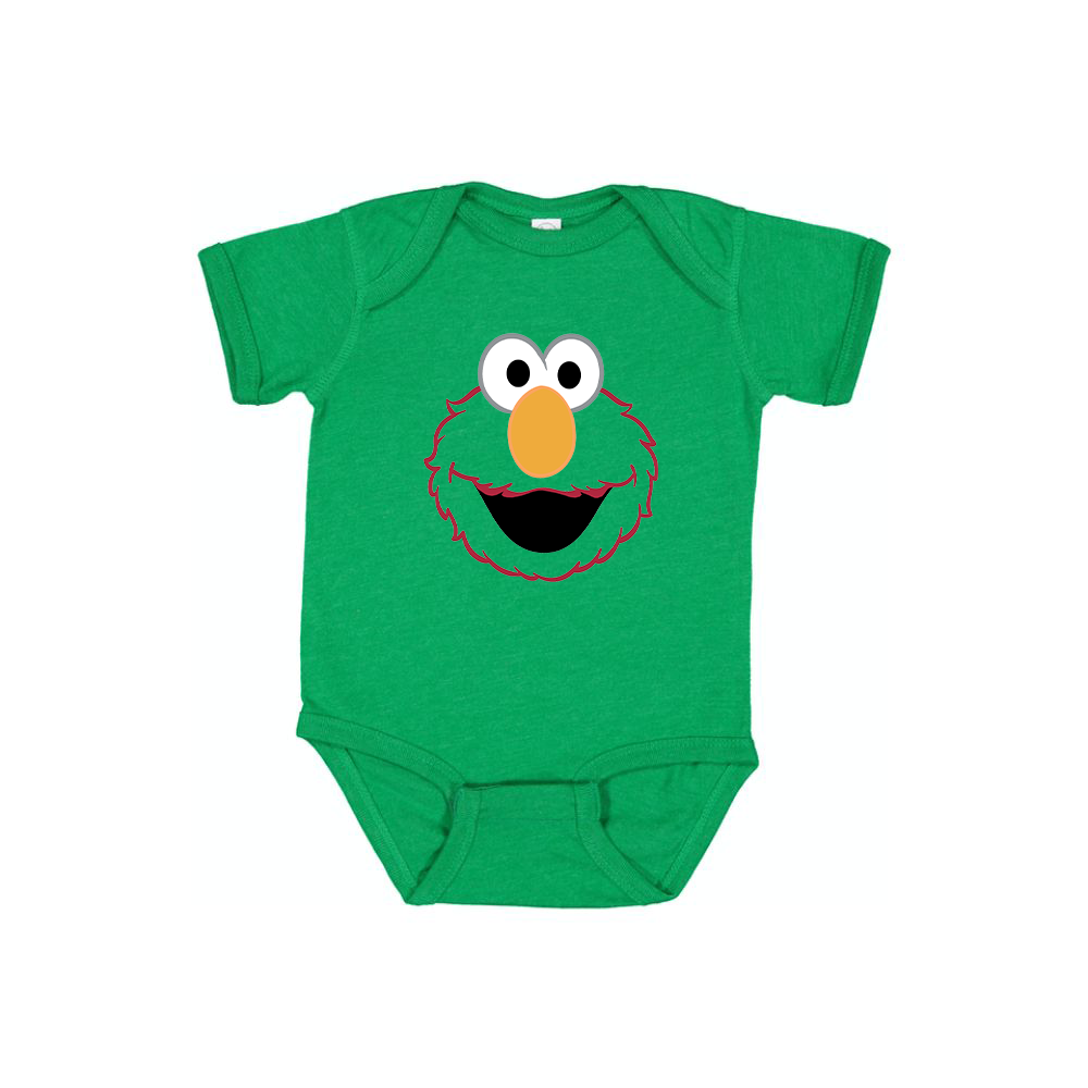Sesame Street Elmo Face Baby Romper Onesie