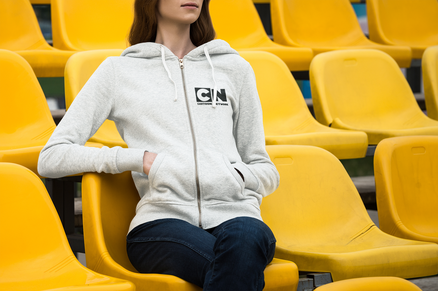 Men's Cartoon Network Gildan Heavy Blend Full-Zip Hooded Sweatshirt