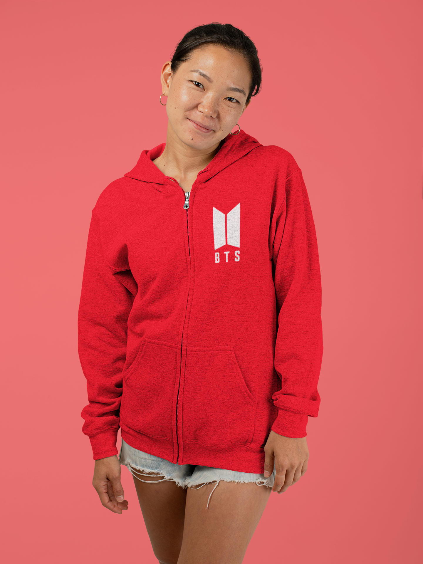 Men's BTS Gildan Heavy Blend Full-Zip Hooded Sweatshirt