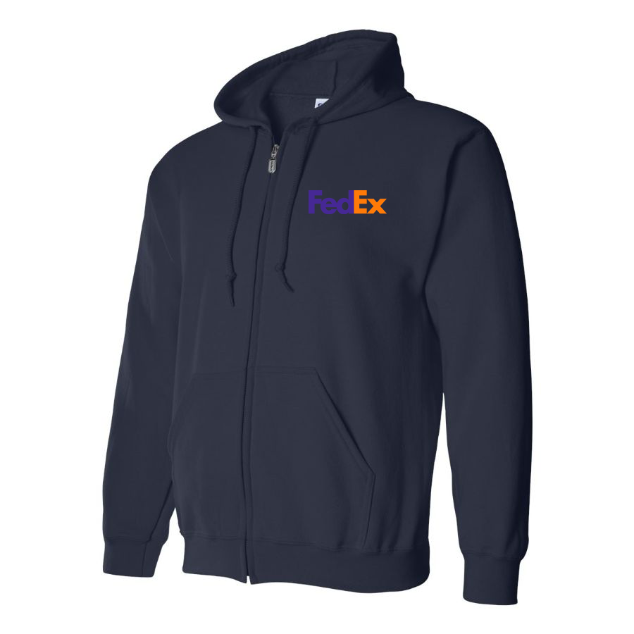 Men's FedEx Zipper  Hoodie