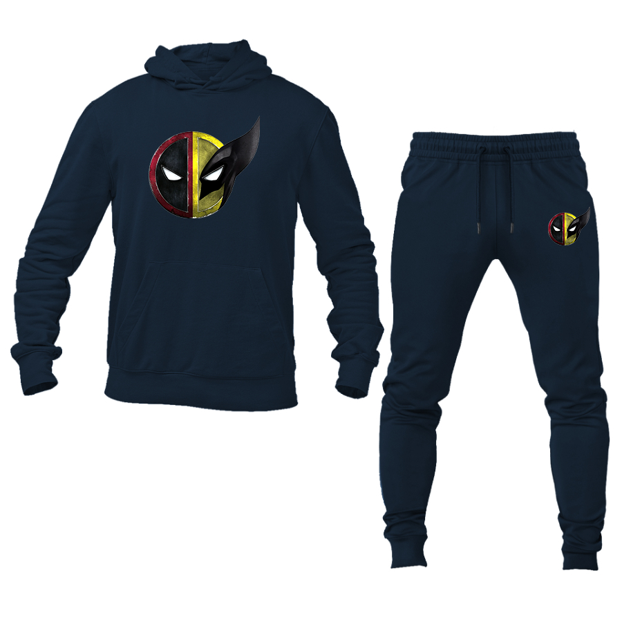 Unisex Deadpool & Wolverine Hoodie and Joggers set