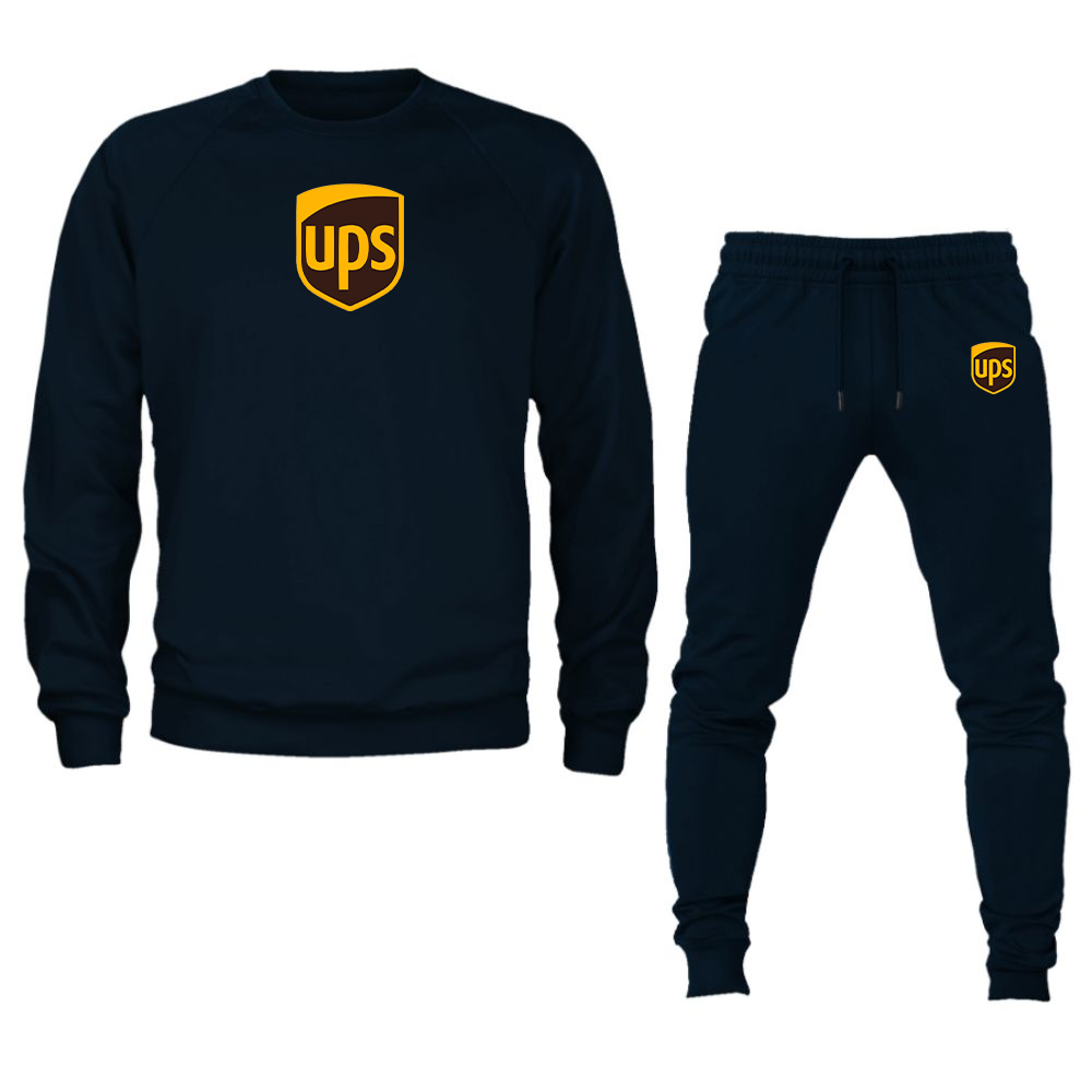 Unisex UPS Crewneck Sweatshirt Joggers Suit
