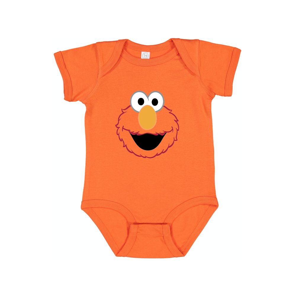 Sesame Street Elmo Face Baby Romper Onesie