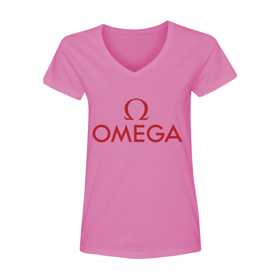 Women's Omega V Neck T-Shirt