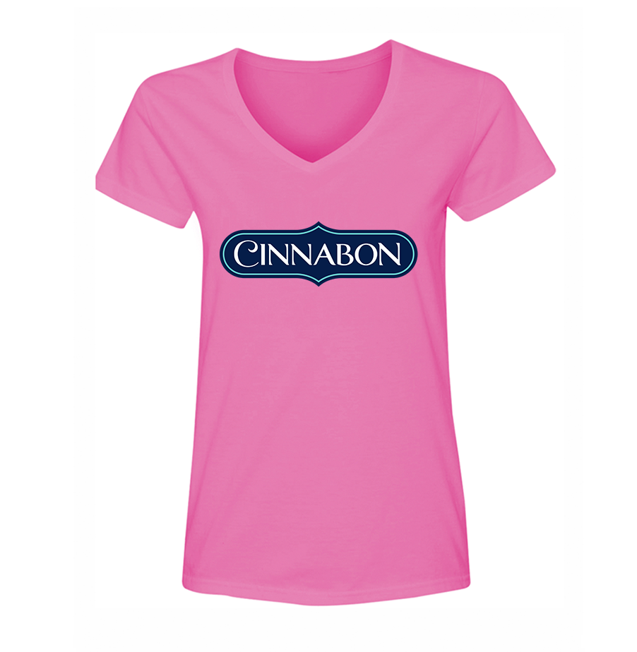 Women's Cinnabon V Neck T-Shirt