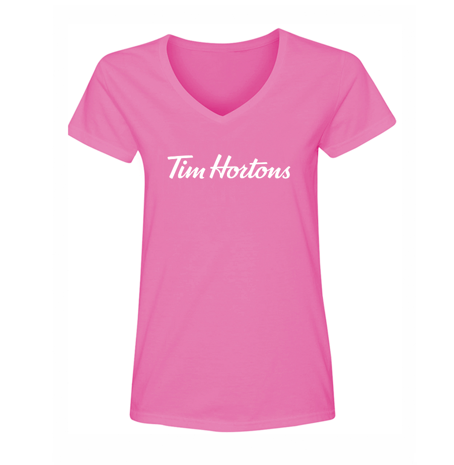 Women's Tim Hortons V Neck T-Shirt