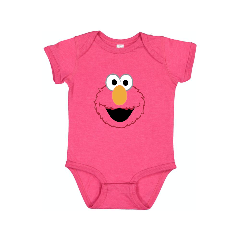 Sesame Street Elmo Face Baby Romper Onesie