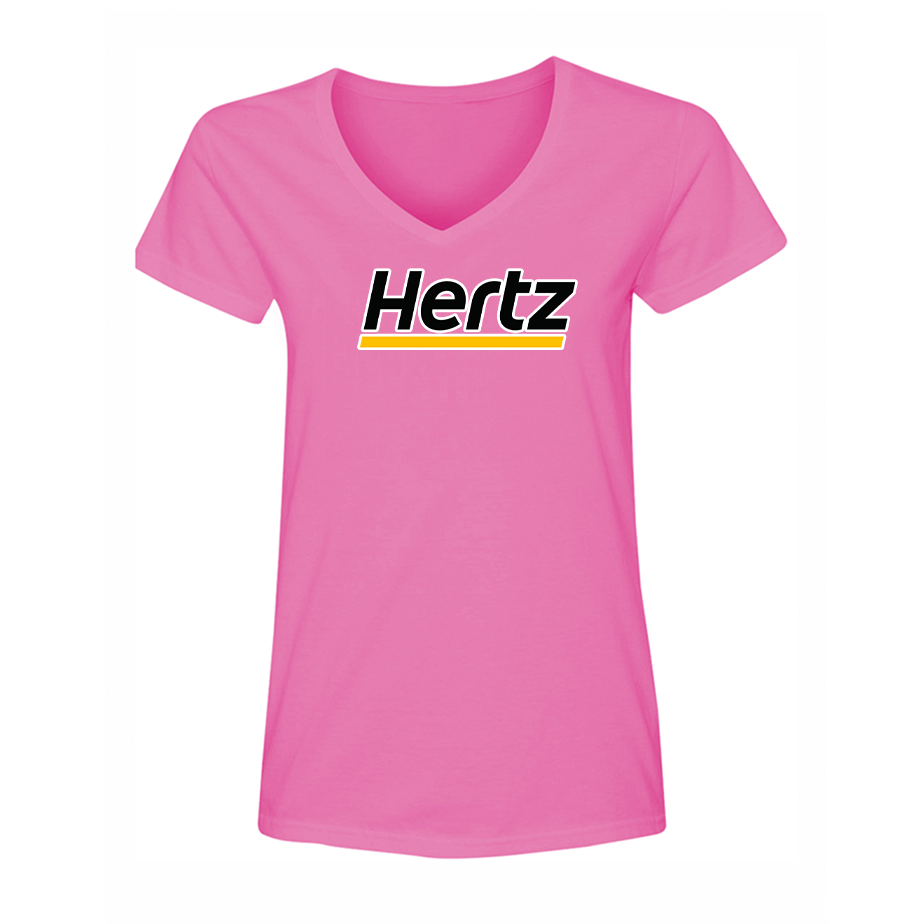 Women's Hertz V-Neck T-Shirt