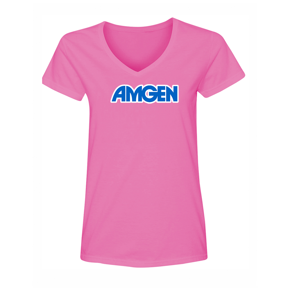 Women's Amgen V-Neck T-Shirt