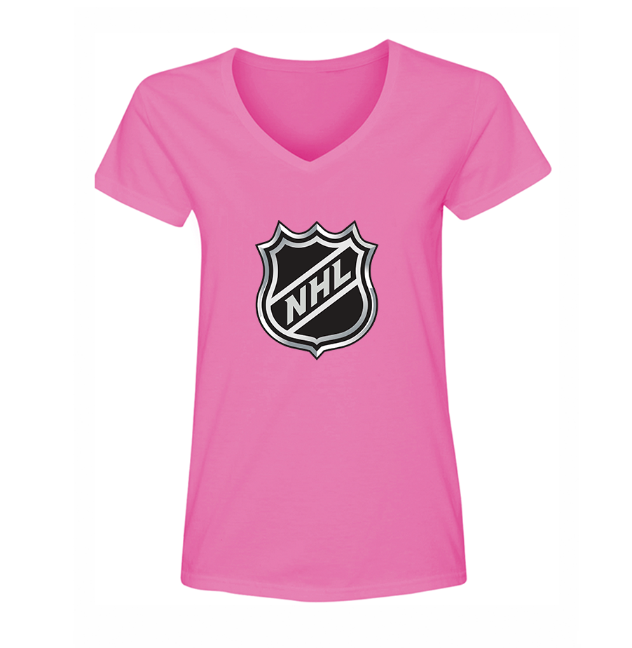 Women's NHL V Neck T-Shirt