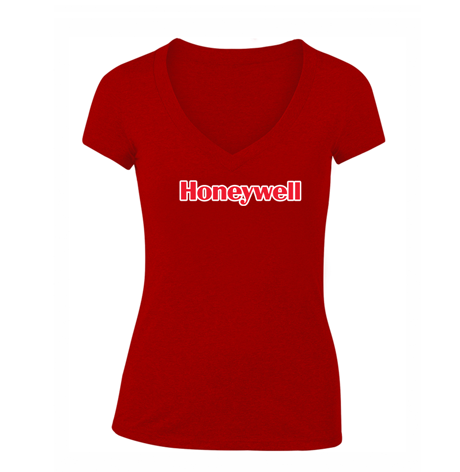 Women's Honeywell V-Neck T-Shirt