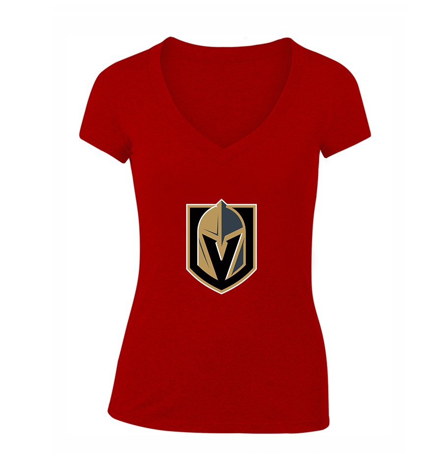 Women's NHL - Vegas Golden Knights V-Neck T-Shirt