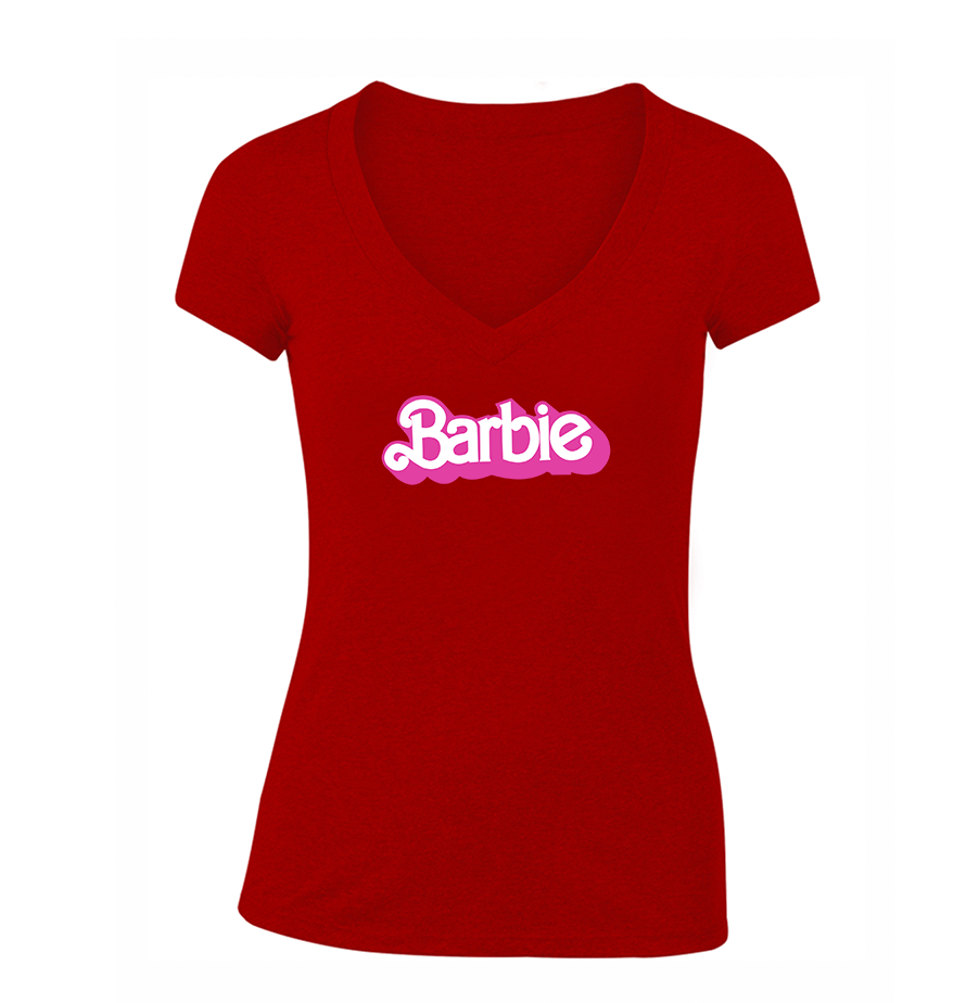 Women's Barbie V Neck T-Shirt