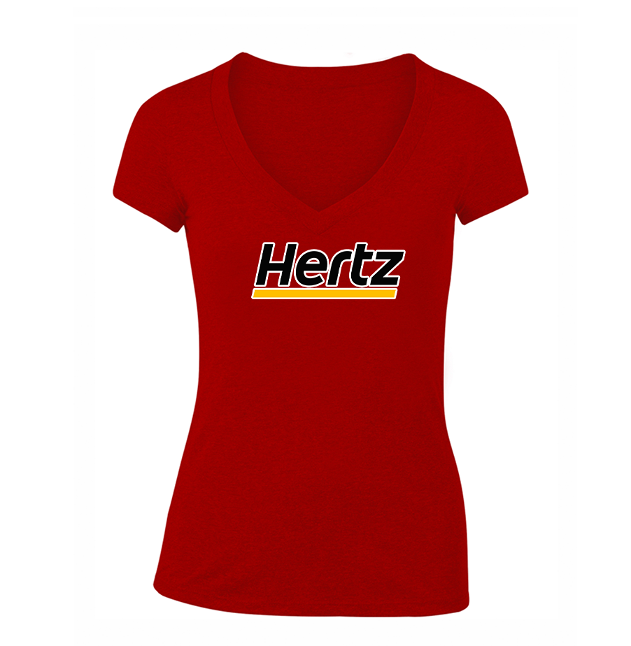 Women's Hertz V-Neck T-Shirt