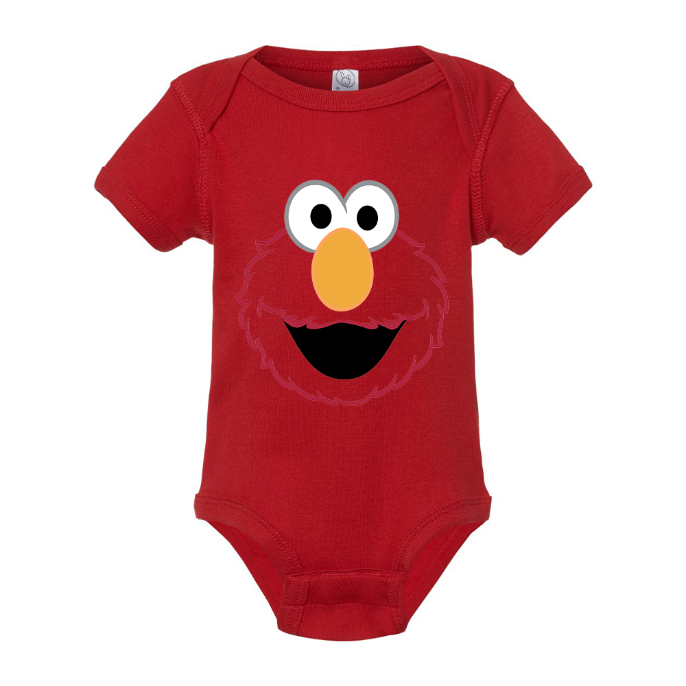 Sesame Street Elmo Face Baby Romper Onesie