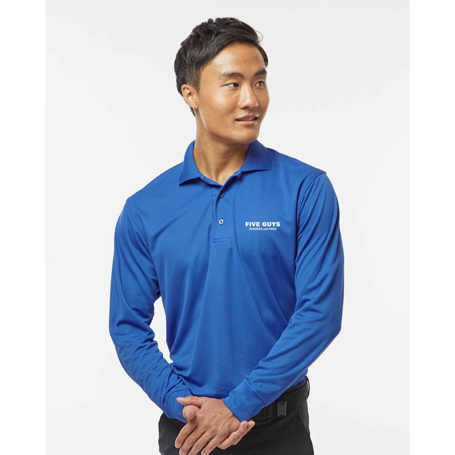 Men's Five Guys Paragon Prescott Long Sleeve Polo