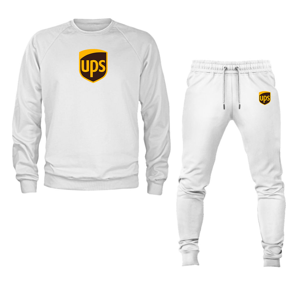 Unisex UPS Crewneck Sweatshirt Joggers Suit