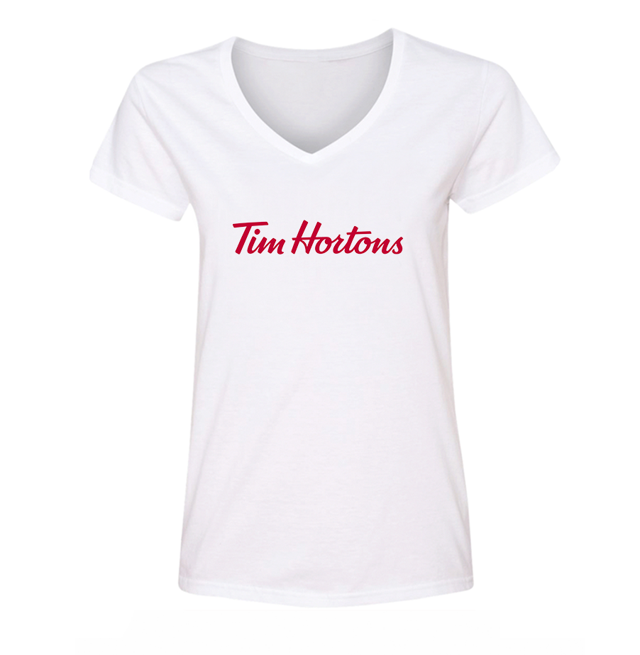 Women's Tim Hortons V Neck T-Shirt