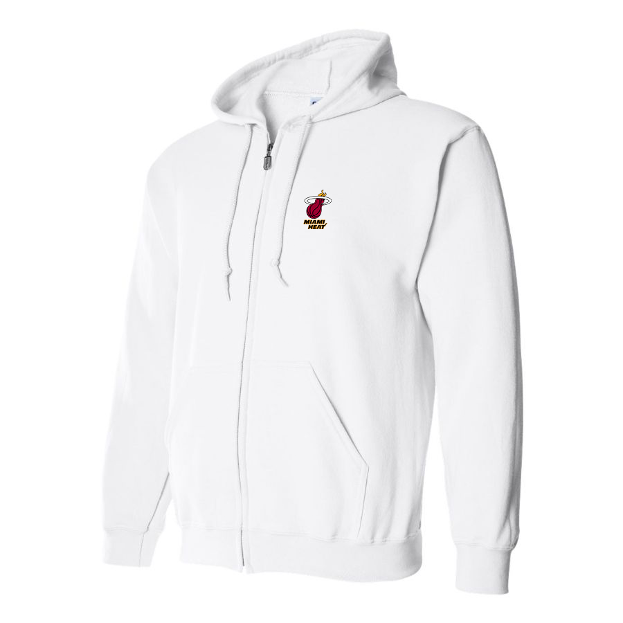 Men's Miami Heat Zipper Hoodie