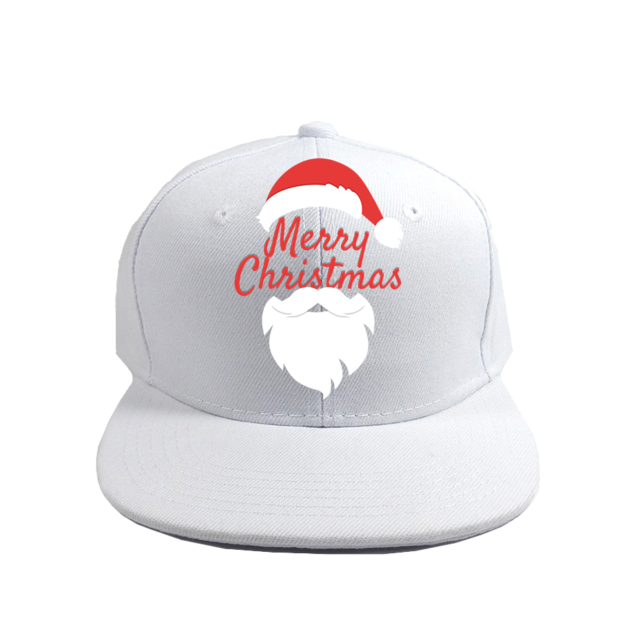Merry Christmas Santa Claus Snapback Hat
